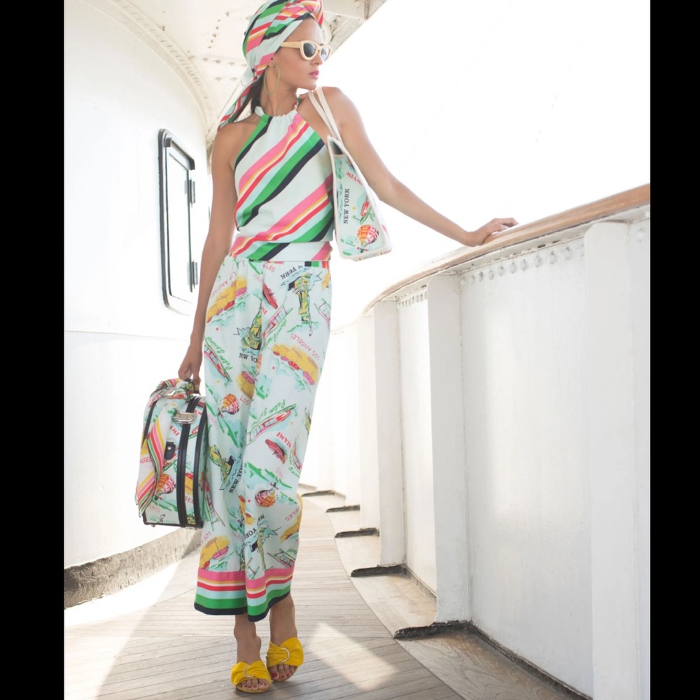 Trina Turk Statue Pant Small - Picture 2 of 12